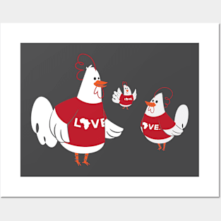 2540 Chicken Shirt Posters and Art